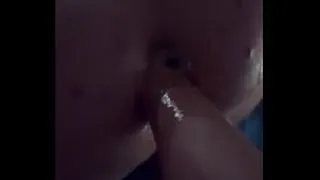 Fisting Rough my guyfriend’s bubbling ass