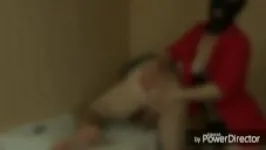 Femdom Girl fucks guy with a strapon Pegging toys Full HD 1080p Deep thro