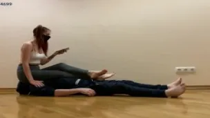 [PREVIEW] “Pigtailed Princess in Spandex Leggings – FullWeight Facesitting And Pussy Smother Femdom”