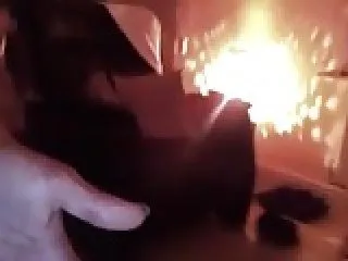 real couple late night pegging