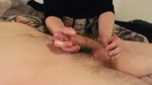 Week Without Cumming | Extremely Sensitive Edging | Huge Cumshot | Femdom