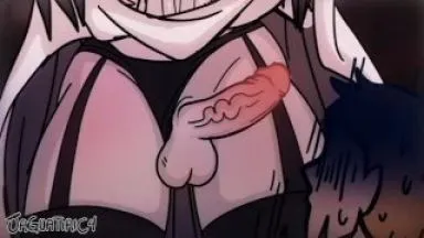 Mommy Dimitrescu Femdom Trap Futanari Pegging Ethan Winters – Resident Evil Village